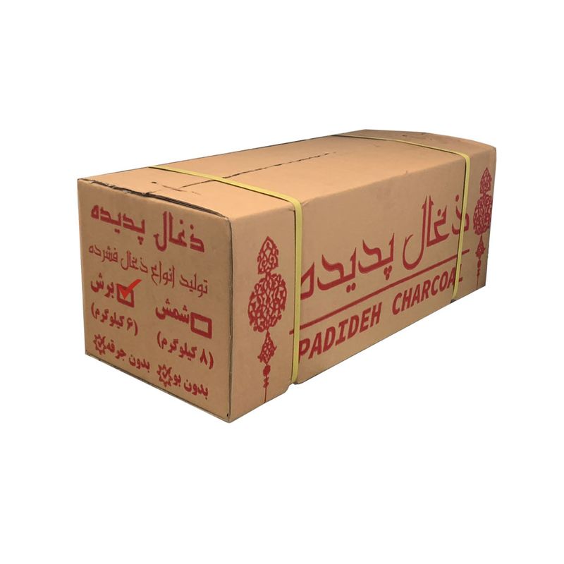 زغال فشرده پدیده مدل برش خورده وزن 6 کیلوگرم